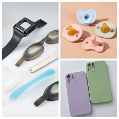 Máquina de moldagem por injecção de silicone LSR vertical e precisa para chupeta de bebê