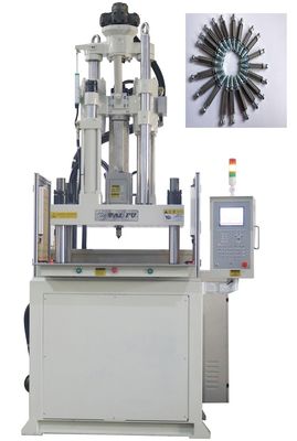 Máquina de moldagem por injecção de plástico vertical de 120 toneladas de alto desempenho para parafusos