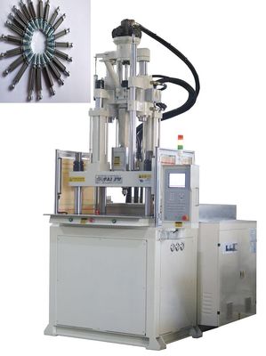 Máquina de moldagem por injecção de plástico vertical de 120 toneladas de alto desempenho para parafusos