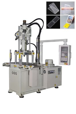 Máquina de moldagem por injecção vertical de dois deslizamentos de 55 toneladas para fabricação de precisão