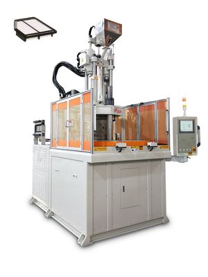 Máquina de injecção vertical rotativa de alta eficiência de 120 toneladas utilizada para a fabricação de filtros de ar/óleo