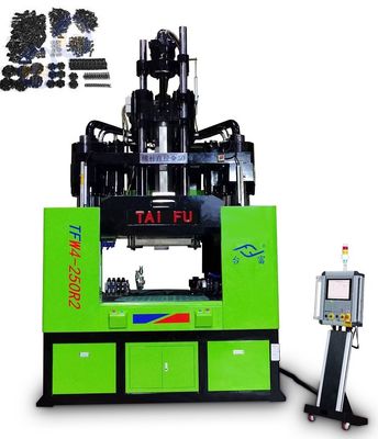 Máquina de moldagem por injecção vertical de 250 toneladas com uma tabela de trabalho reduzida para acessórios de automóveis