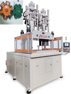 Máquina de moldagem por injecção vertical de duas cores de 170 toneladas para extensão de saída
