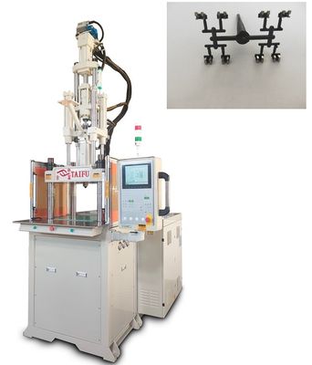 Máquina de moldagem por injecção vertical de alta velocidade de alta eficiência para acessórios de conectores