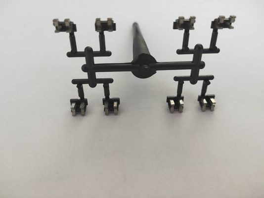 Máquina de moldagem por injecção vertical de alta velocidade de alta eficiência para acessórios de conectores
