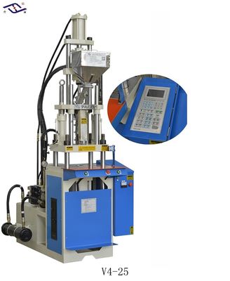 Máquina de moldagem por injecção de plástico vertical de pequena dimensão de 25 toneladas
