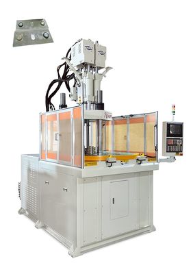 Máquina de moldagem por injecção vertical de duas cores de 120 toneladas para cobertura de bateria de nova energia