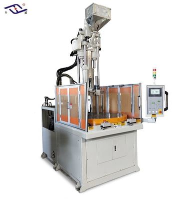 Máquina de moldagem por injecção vertical rotativa de 55 toneladas para molduras de óculos