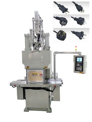 Máquina de fabricação de cabo de alimentação de alta eficiência de 35 toneladas Máquina de moldagem por injecção vertical
