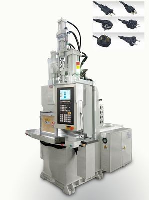 Máquina de fabricação de cabo de alimentação de alta eficiência de 35 toneladas Máquina de moldagem por injecção vertical