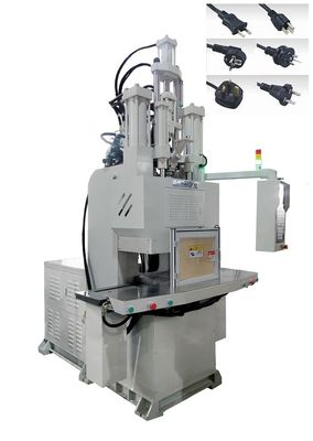 Máquina de fabricação de cabo de alimentação de alta eficiência de 35 toneladas Máquina de moldagem por injecção vertical