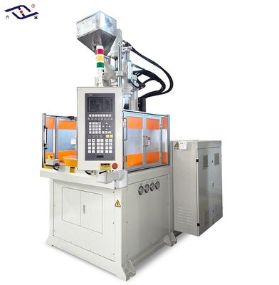 Máquina de moldagem por injecção vertical rotativa de 35 toneladas para alças de plástico