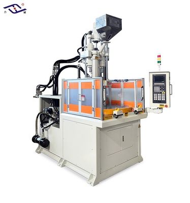 Máquina de moldagem por injecção vertical rotativa de 35 toneladas para alças de plástico
