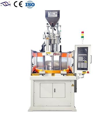 Máquina de moldagem por injecção vertical rotativa de 35 toneladas para alças de plástico