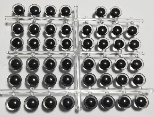 Máquina de moldagem por injecção vertical de 120 toneladas de alta segurança para olhos de brinquedo