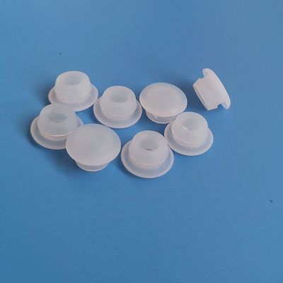 Máquina de moldagem por injecção LSR vertical de duplo deslizamento para rolha de borracha de tipo T
