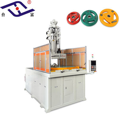 Máquina de moldagem por injecção vertical rotativa de alta eficiência de 200 toneladas para placas de barra