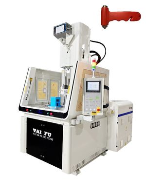 Máquina de moldagem por injecção vertical rotativa de 85 toneladas para martelo de segurança