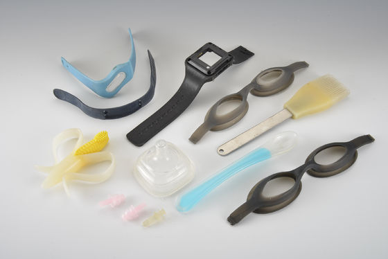 Máquina de moldagem por injecção de LSR de 85 toneladas, de duplo deslizamento vertical, para pulseiras de relógio