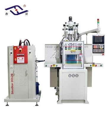 Máquina de fabricação de sola de sapato de 85 toneladas Máquina de moldagem por injecção de LSR