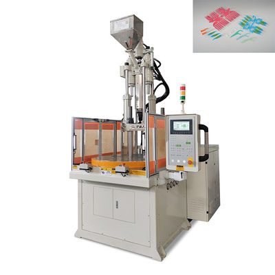 Máquina de moldagem por injecção de plástico rotativa vertical de 55 toneladas