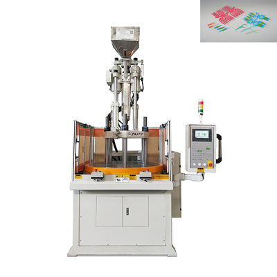Máquina de moldagem por injecção de plástico rotativa vertical de 55 toneladas