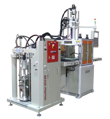 Máquina de moldagem por injecção de silicone de 120 toneladas LSR utilizada para produtos para crianças