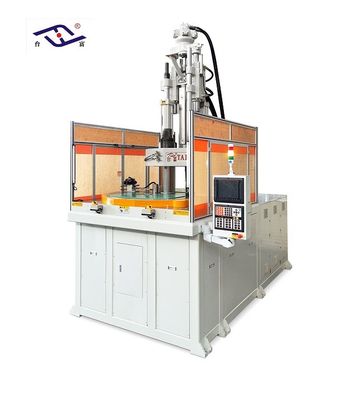 Máquina de moldagem por injecção vertical rotativa de 250 toneladas para peças de aparelhos domésticos