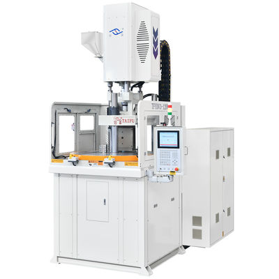 Máquina elétrica de moldagem por injecção rotativa vertical para fabricação de utensílios de cozinha domésticos