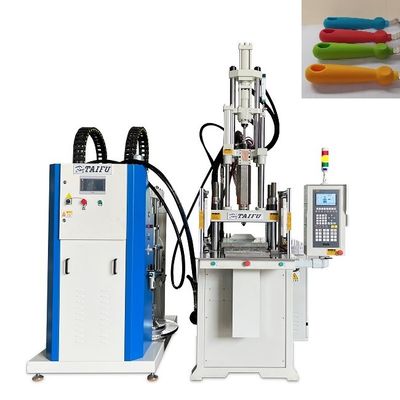 Máquina de moldagem por injecção de silicone vertical para fabricação de punho de faca de silicone