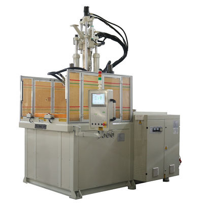 Máquina de moldagem por injecção vertical rotativa de 85 toneladas para fabricação de rodas de bagagem