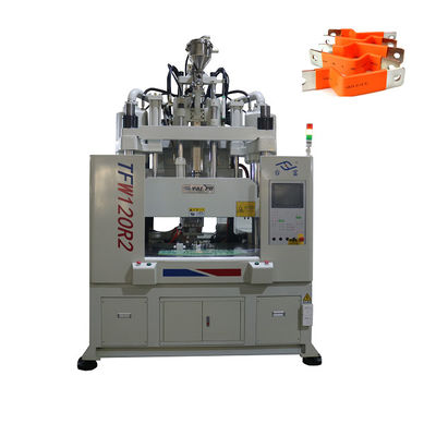 Máquina de moldagem por injecção vertical de mesa de 120 toneladas para fabricação de barras de cobre automáticas