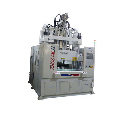 Máquina de moldagem por injecção vertical de mesa de 120 toneladas para fabricação de barras de cobre automáticas