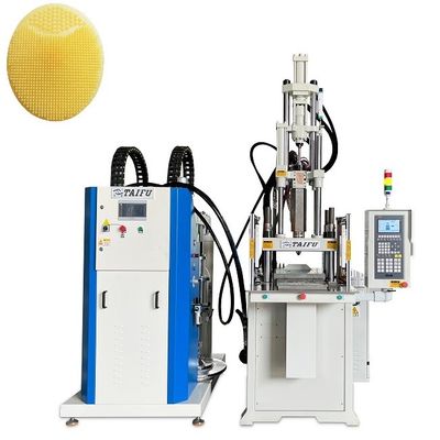 Máquina de injecção de silicone LSR vertical de 55 toneladas para almofadas de limpeza de silicone