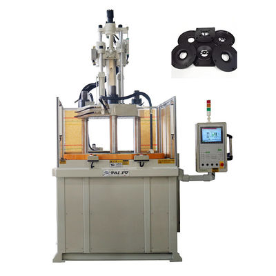 Máquina de moldagem por injecção de plástico rotativa vertical para fazer chifre