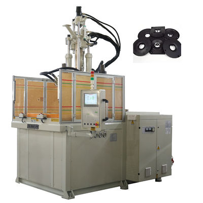 Máquina de moldagem por injecção de plástico rotativa vertical para fazer chifre