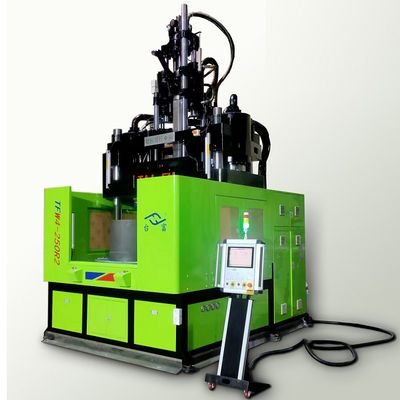 Máquina de moldagem por injecção vertical rotativa de 250 toneladas para peças de automóveis domésticos