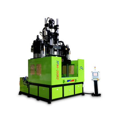 Máquina de moldagem por injecção vertical rotativa de 250 toneladas para peças de automóveis domésticos