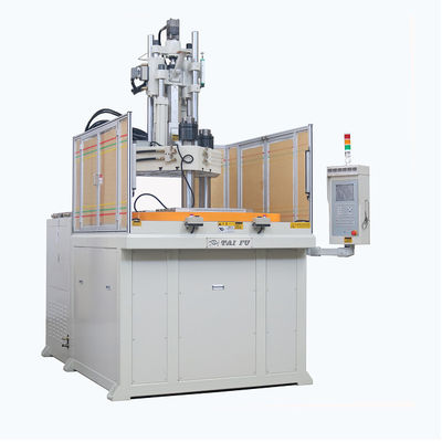 Máquina de moldagem por injecção de plástico rotativa vertical para fabricação de brinquedo