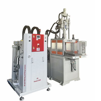 Máquina de moldagem por injecção de silicone líquido de 85 toneladas para fabricação de cateter de silicone de folia