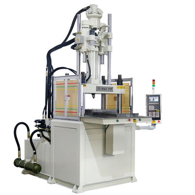 Máquina de moldagem por injecção vertical de deslizamento único de alta eficiência para fabricação de chave