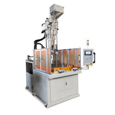 Máquina de moldagem por injecção de plástico rotativa vertical para fabricação de filtros