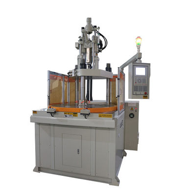 Máquina de moldagem por injecção de plástico rotativa vertical para fabricação de filtros