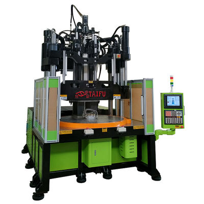 Máquina de moldagem por injecção vertical de mesa rotativa de 120 toneladas para fabricação de brinquedos
