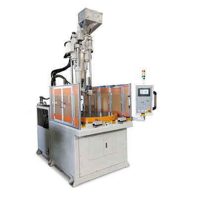 Máquina de moldagem por injecção vertical rotativa de 55 toneladas para fabricação de peças de chifre