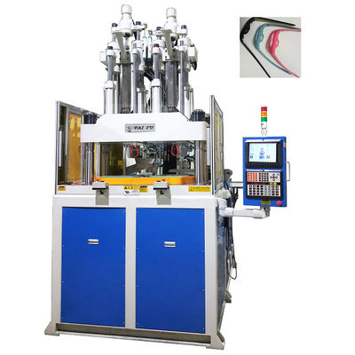 Máquina de moldagem por injecção vertical de duas cores fácil de operar para fazer relógios