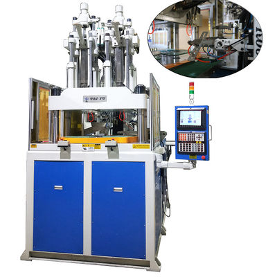 Máquina de moldagem por injecção vertical de duas cores fácil de operar para fazer relógios