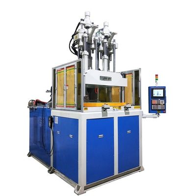 Máquina de moldagem por injecção vertical de duas cores fácil de operar para fazer relógios