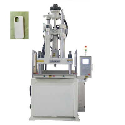 Máquina de moldagem por injecção de produtos plásticos verticais de alta resposta para fabricação de caixas de telefone