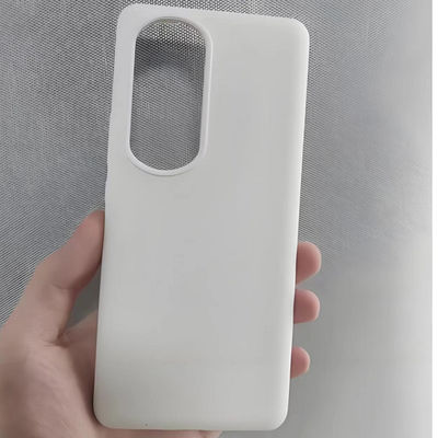 Máquina de moldagem por injecção de plástico vertical rotativa de 55 toneladas para fabricação de capas de telefone